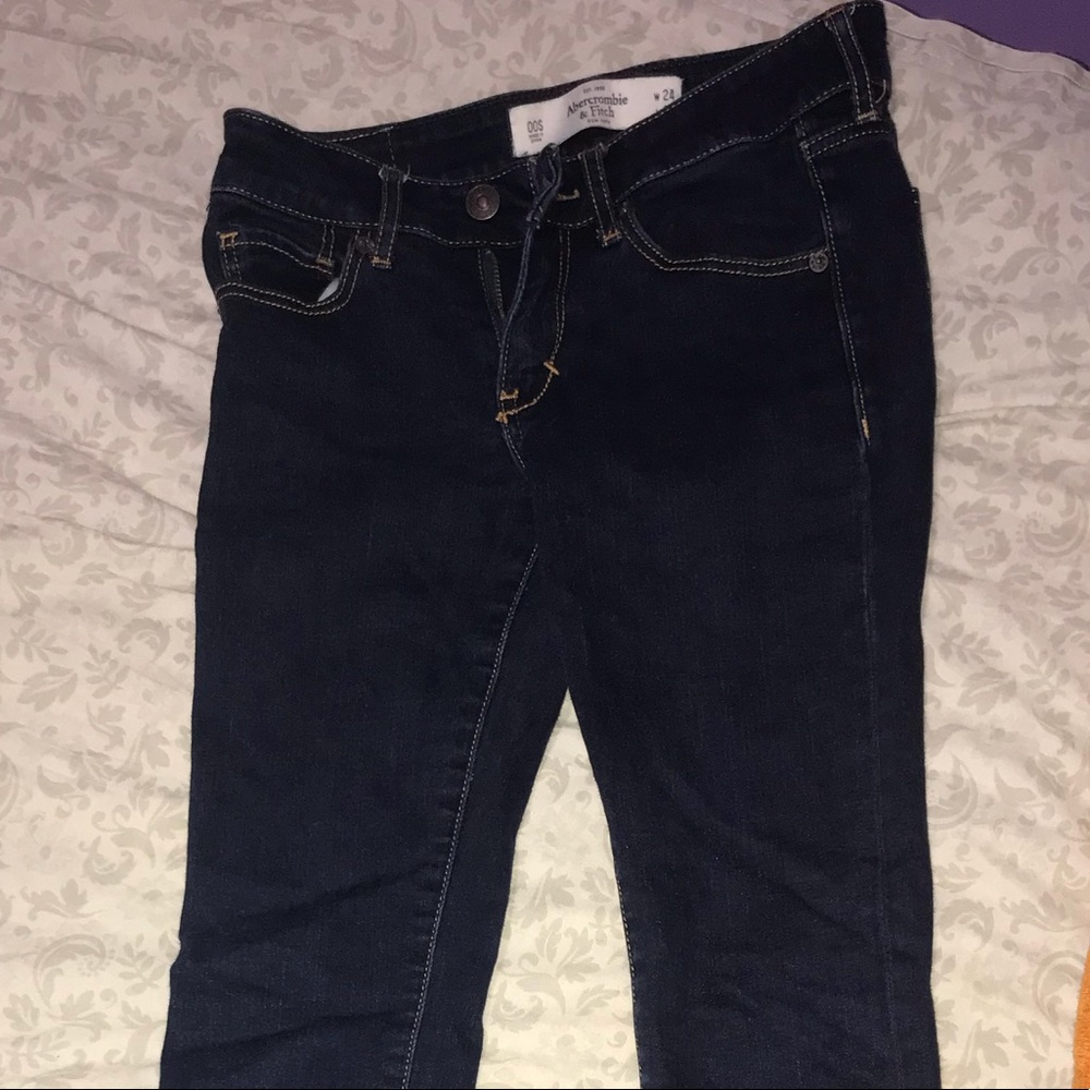 Abercrombie and Fitch skinny jeans 23inch  waist